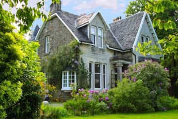 large cottage in Scotland