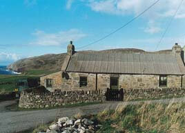 isolated holiday cottage