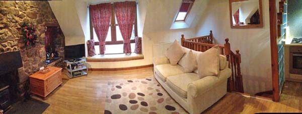comfortable modern cottage interior