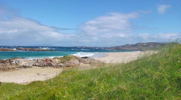 Beautiful Scottish sandy beach