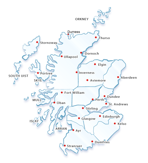 Self-catering places to stay in Scotland
