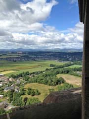 Wallace monument from the top!